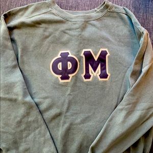 Comfort Colors Green Sweatshirt- New